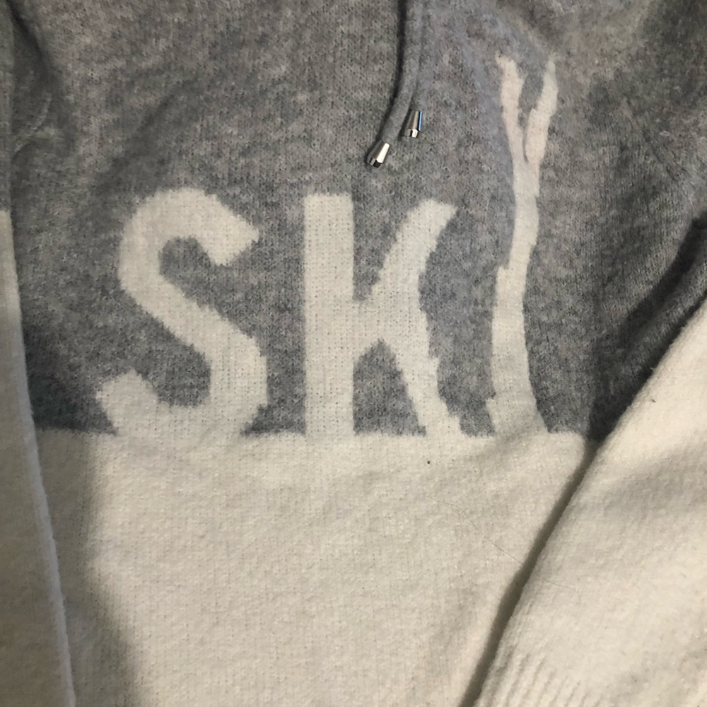 Sweater with a hoodie